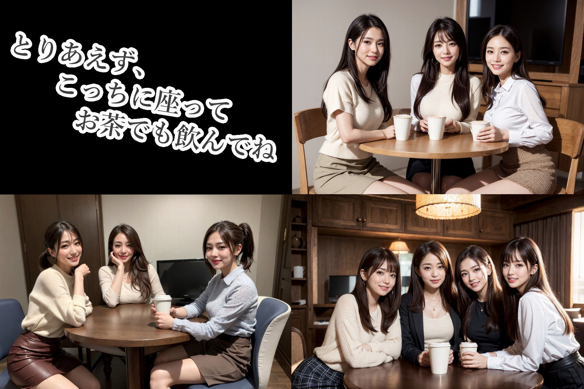 サンプル画像3:ママ友のお茶会に招待されたシングルファザーの僕(PacificOcean) [d_305358]