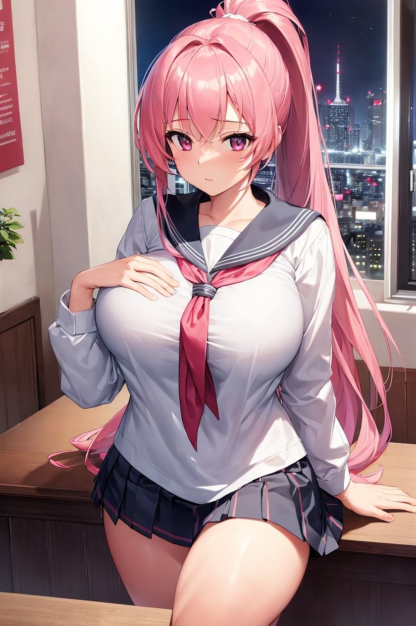 サンプル画像1:ビッチ化CG集（学生編）(pandamwd) [d_305375]