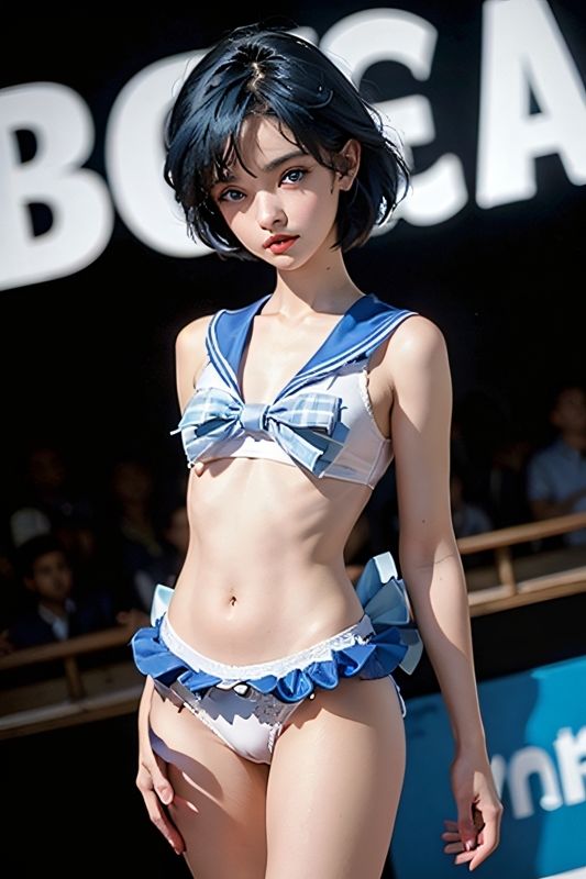 サンプル画像4:純白天国 チアガール編(ファインテール) [d_305480]