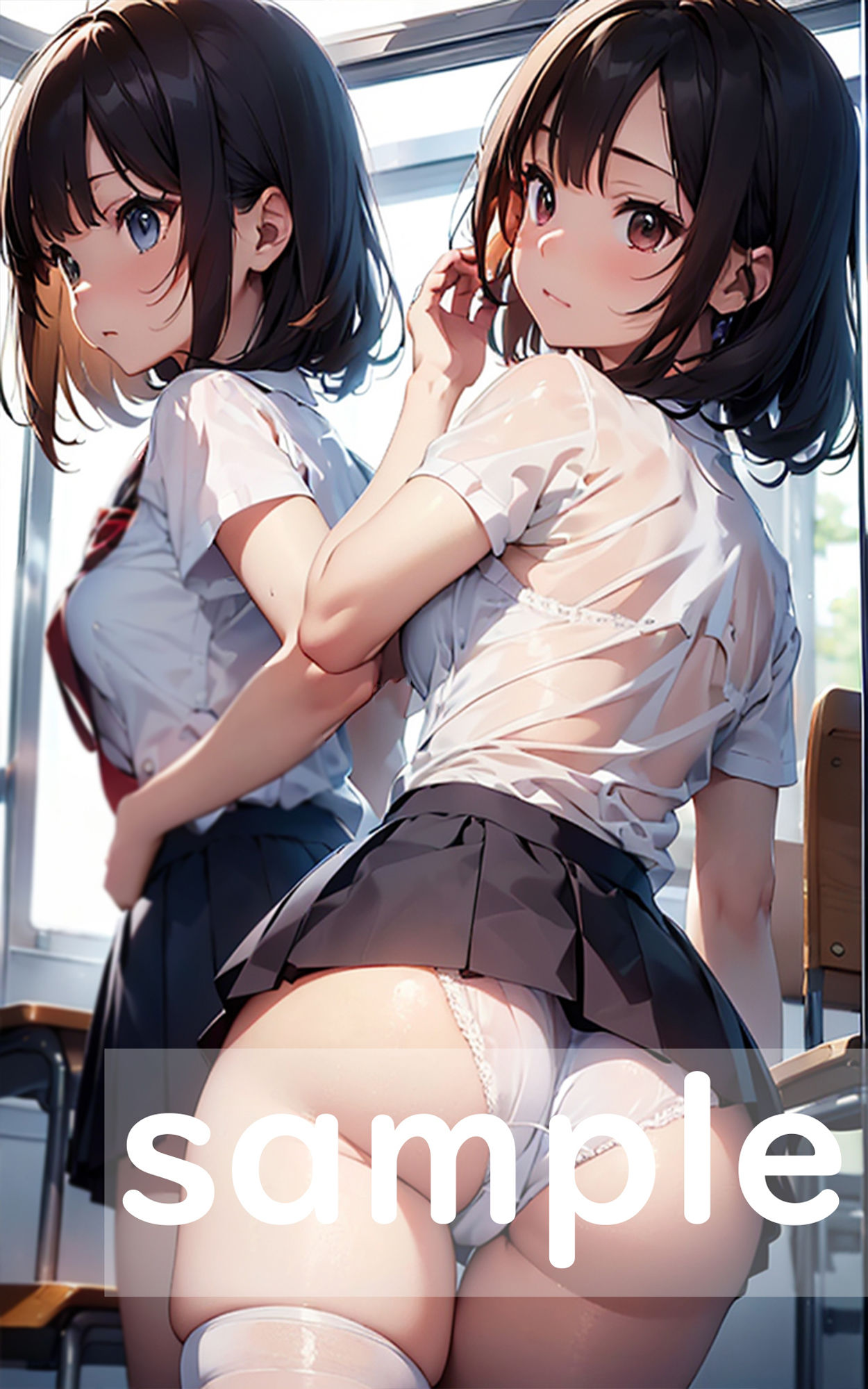 サンプル画像2:猫がやってきた1巻【JK教室編】(せもぽむめ) [d_305508]