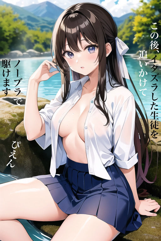 サンプル画像6:虹かけ誌 ラブライブ！ セリフ字幕付きイラスト集3 桜坂しずく まいっちんぐ(九情承太郎商店) [d_305524]