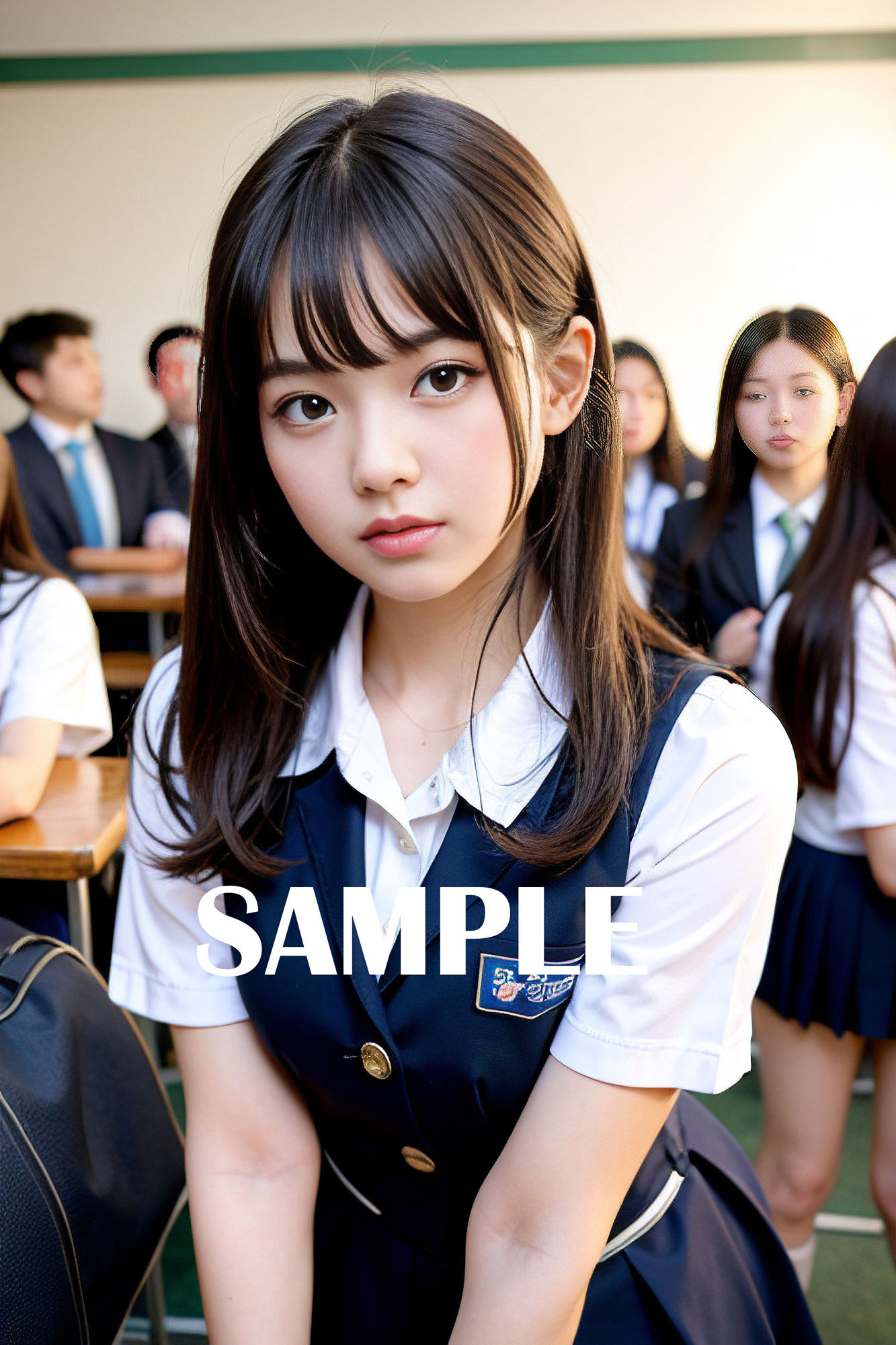 サンプル画像1:女子校生（写真集VOL.1）(paipan-ai) [d_305569]