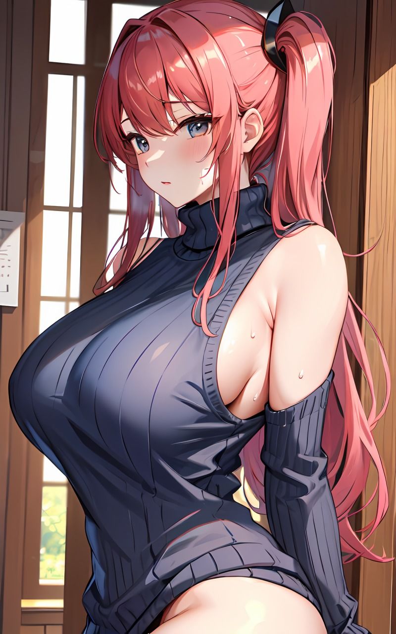 サンプル画像1:近所のお姉さん エチエチニット姿が超絶エロすぎる(ryuta) [d_305588]