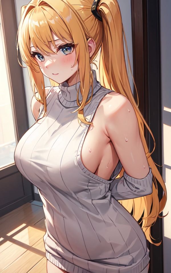 サンプル画像3:近所のお姉さん エチエチニット姿が超絶エロすぎる(ryuta) [d_305588]