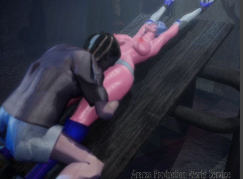 サンプル画像3:戦うヒロイン拷問 メタファー2 Aria 引き伸ばしクンニ責め(Ararza) [d_305664]