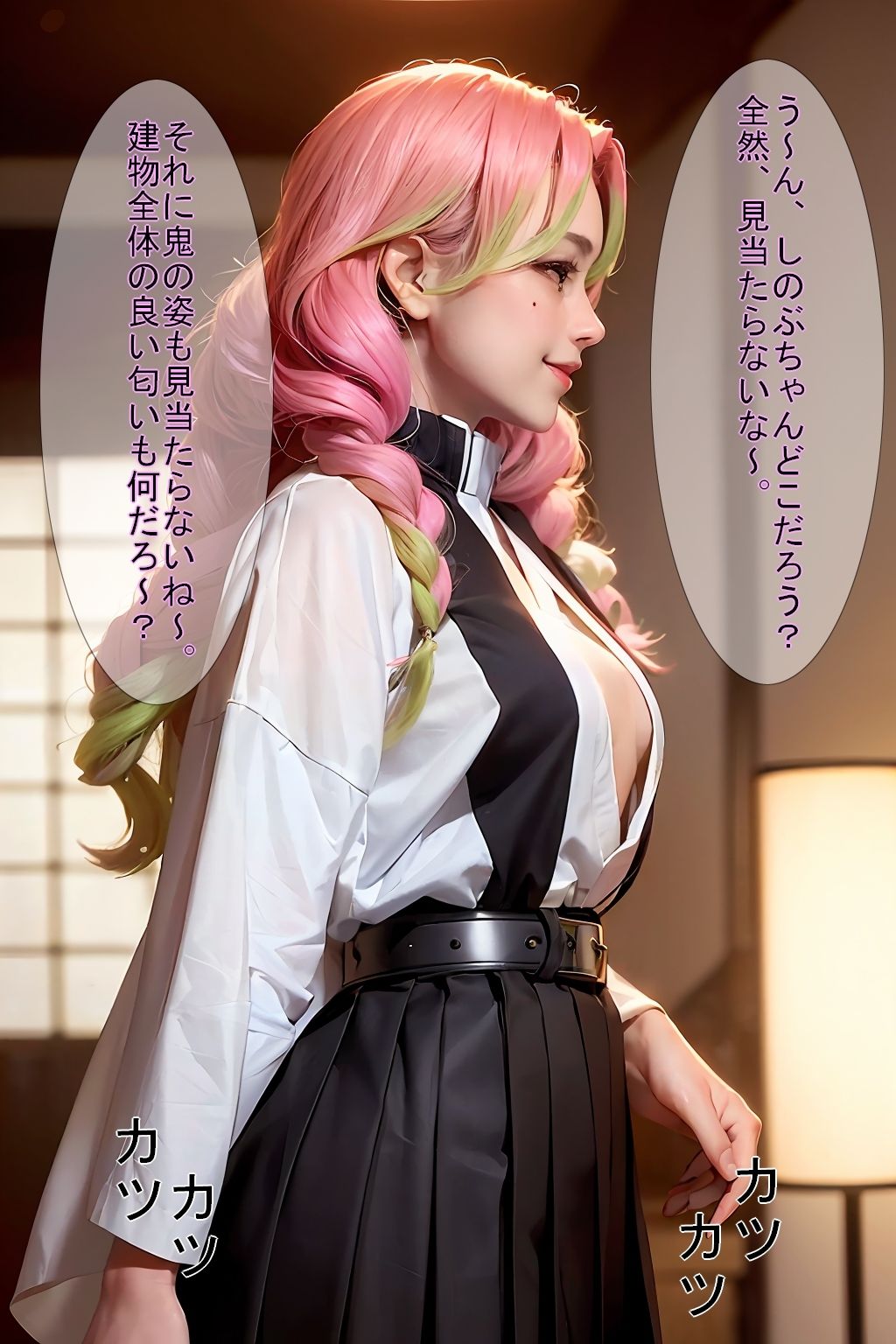 サンプル画像2:【敗北シリーズVol.03】甘露〇蜜璃が、鬼の罠に敗北！(魔術師プロトン) [d_305677]