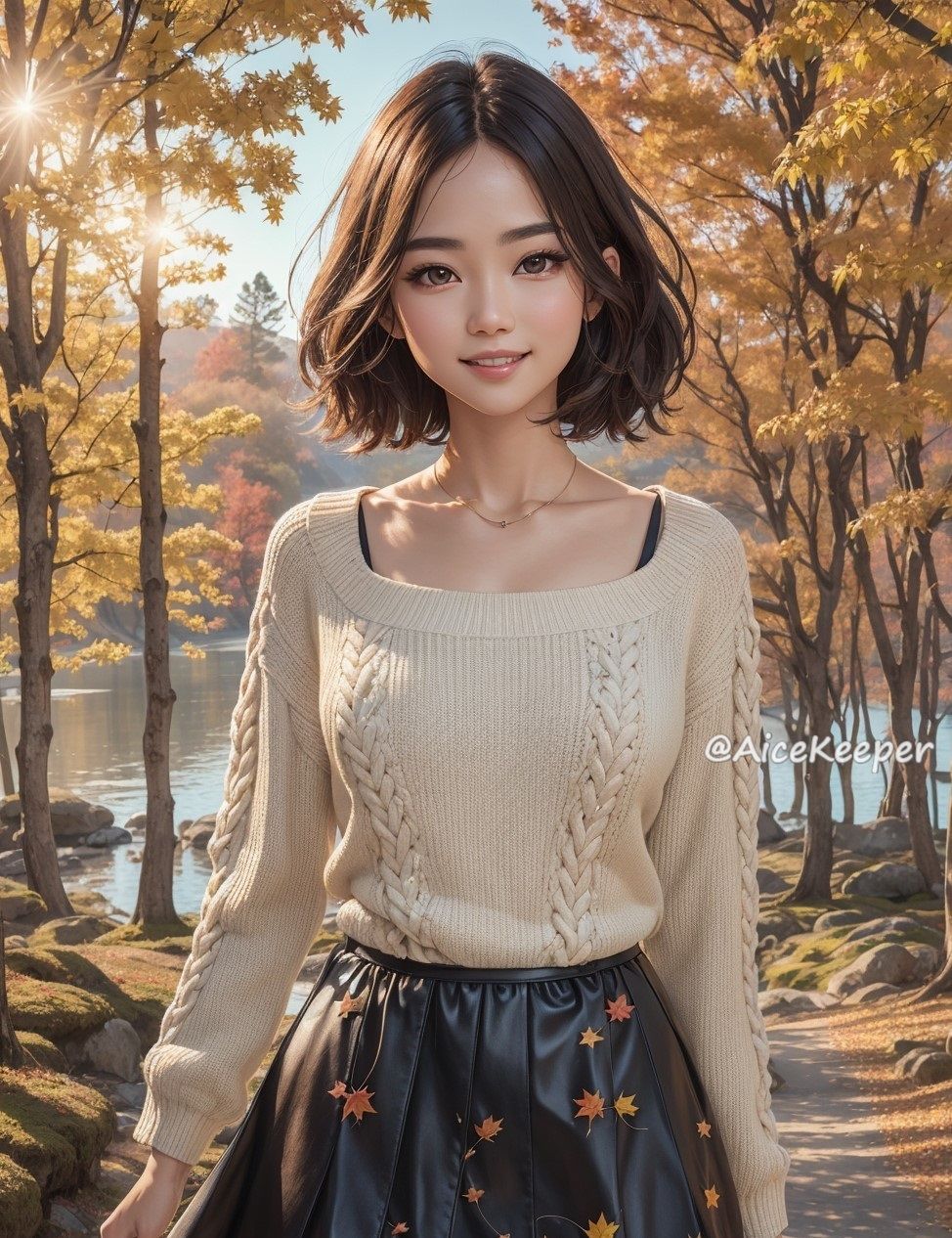 サンプル画像2:下着で散歩 No.1 Autumn(AiceKeeper) [d_305688]