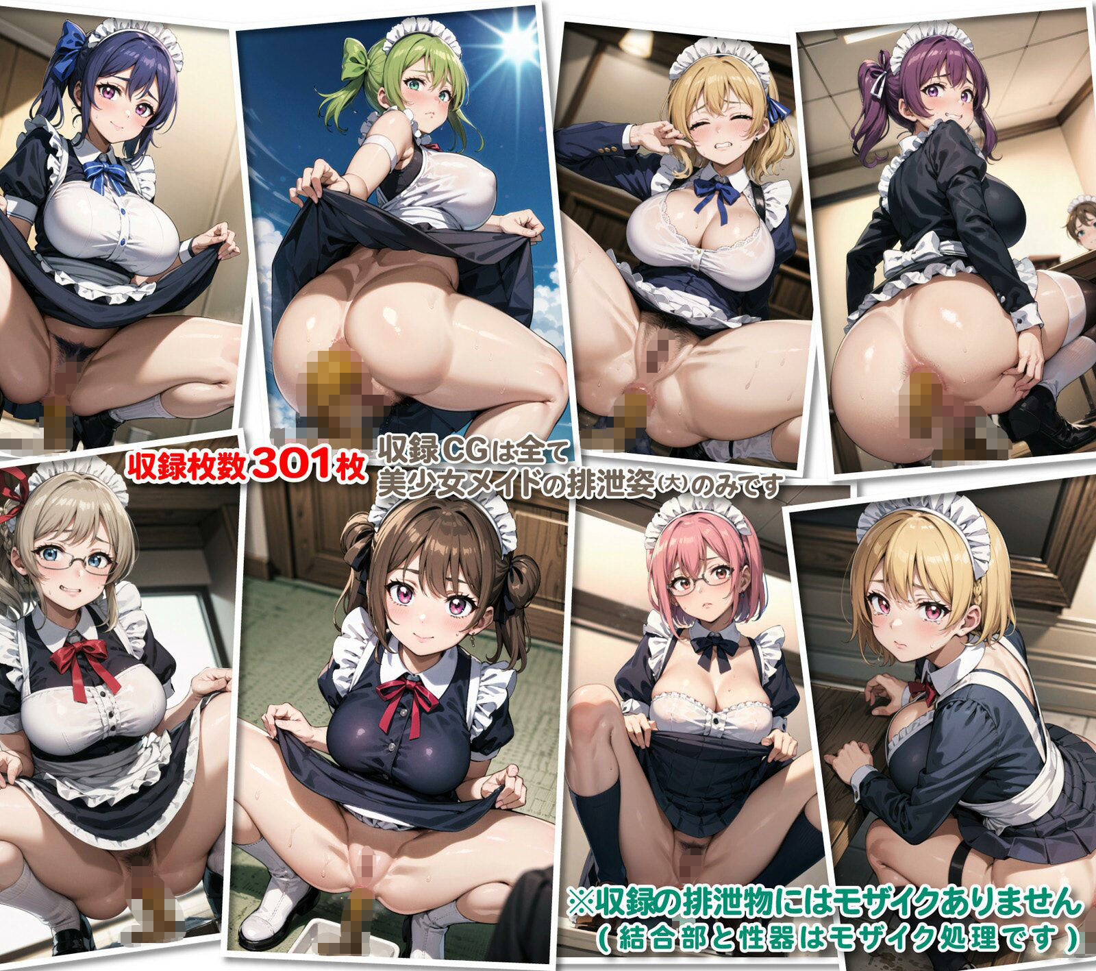 サンプル画像1:メイドだらけの洋館・トイレ廃止 -ご主人様の排泄絶対命令-(StreamFord-ProjecT) [d_305727]