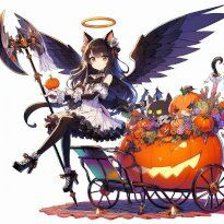 サンプル画像4:ハロウィン×天使(ちぇりおR) [d_305755]