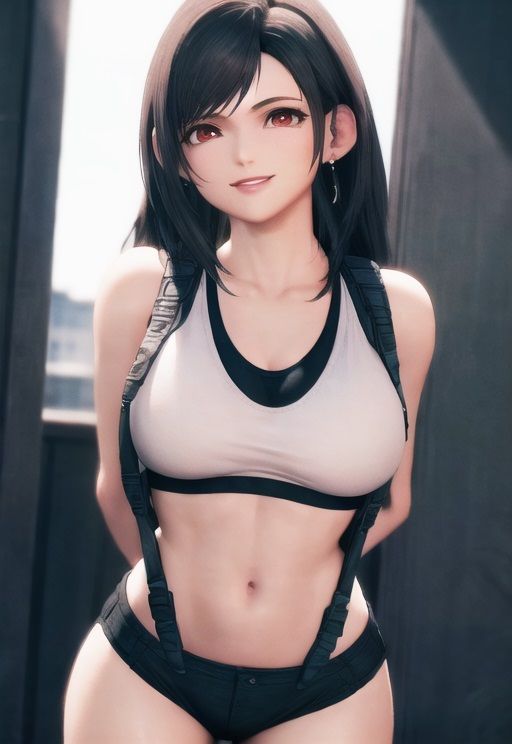 サンプル画像5:Wヒロイン ティファ＆エアリス(ライトフィニッシュ) [d_305885]