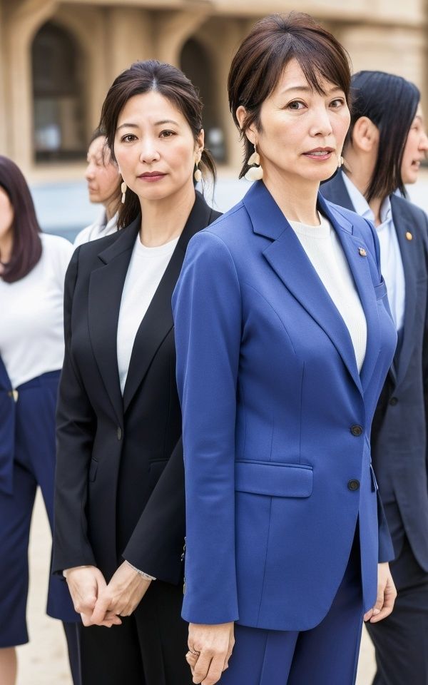 サンプル画像2:熟女政治家 海外視察 in エジプト ビキニ・下着大撮影会(エロ豆) [d_305908]