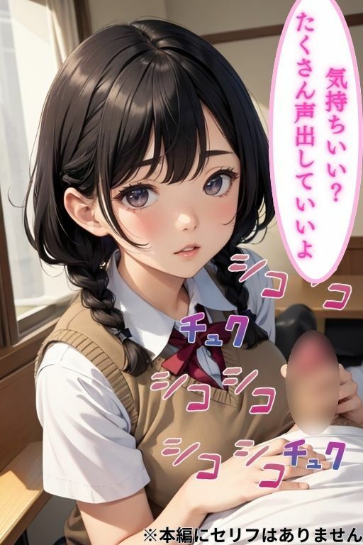 サンプル画像3:母性あふれる巨乳妹の手コキパイズリでオギャる(AIバブみ) [d_305943]