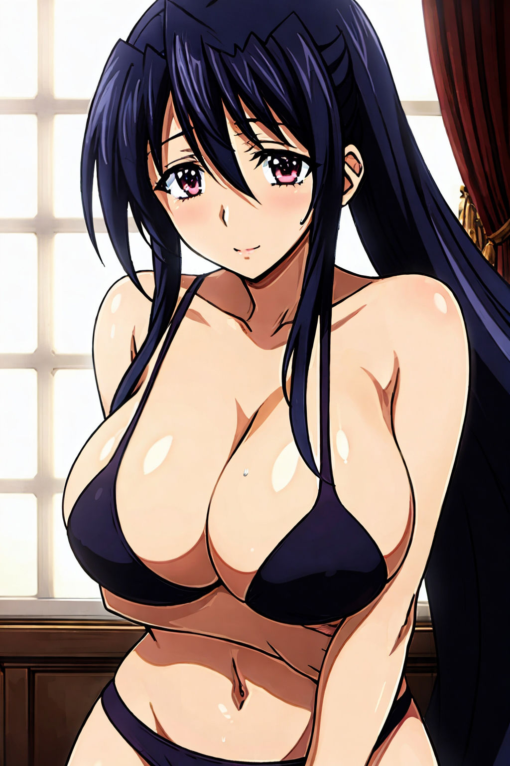 サンプル画像2:ハイ〇クールH×H 姫島〇乃 乱交エロ集(AI破壊神) [d_305980]