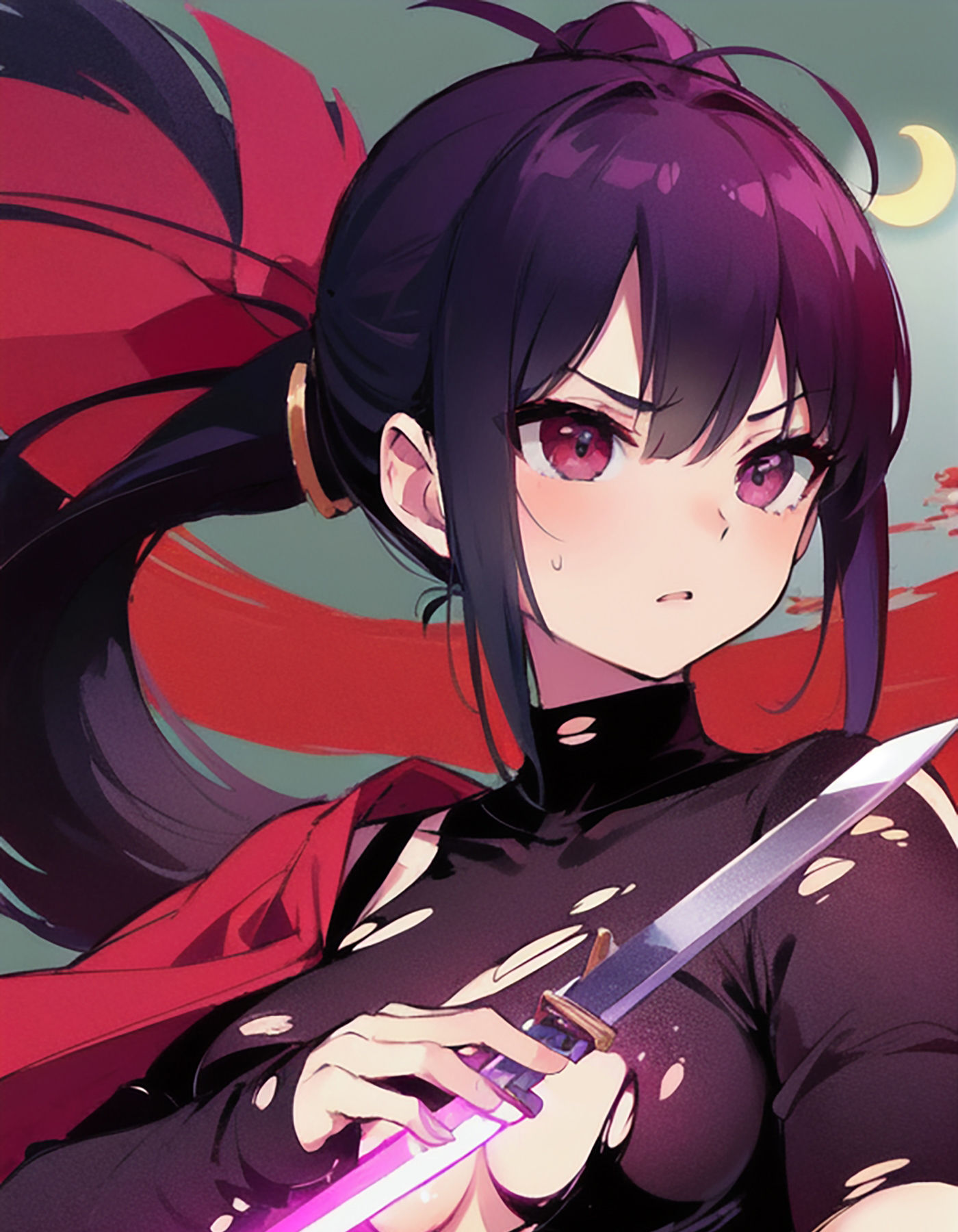 サンプル画像1:くノ一だからってエッチな事が得意とは限らないんだからねっ ニンニン！ アンアン！(美麗企画) [d_305982]