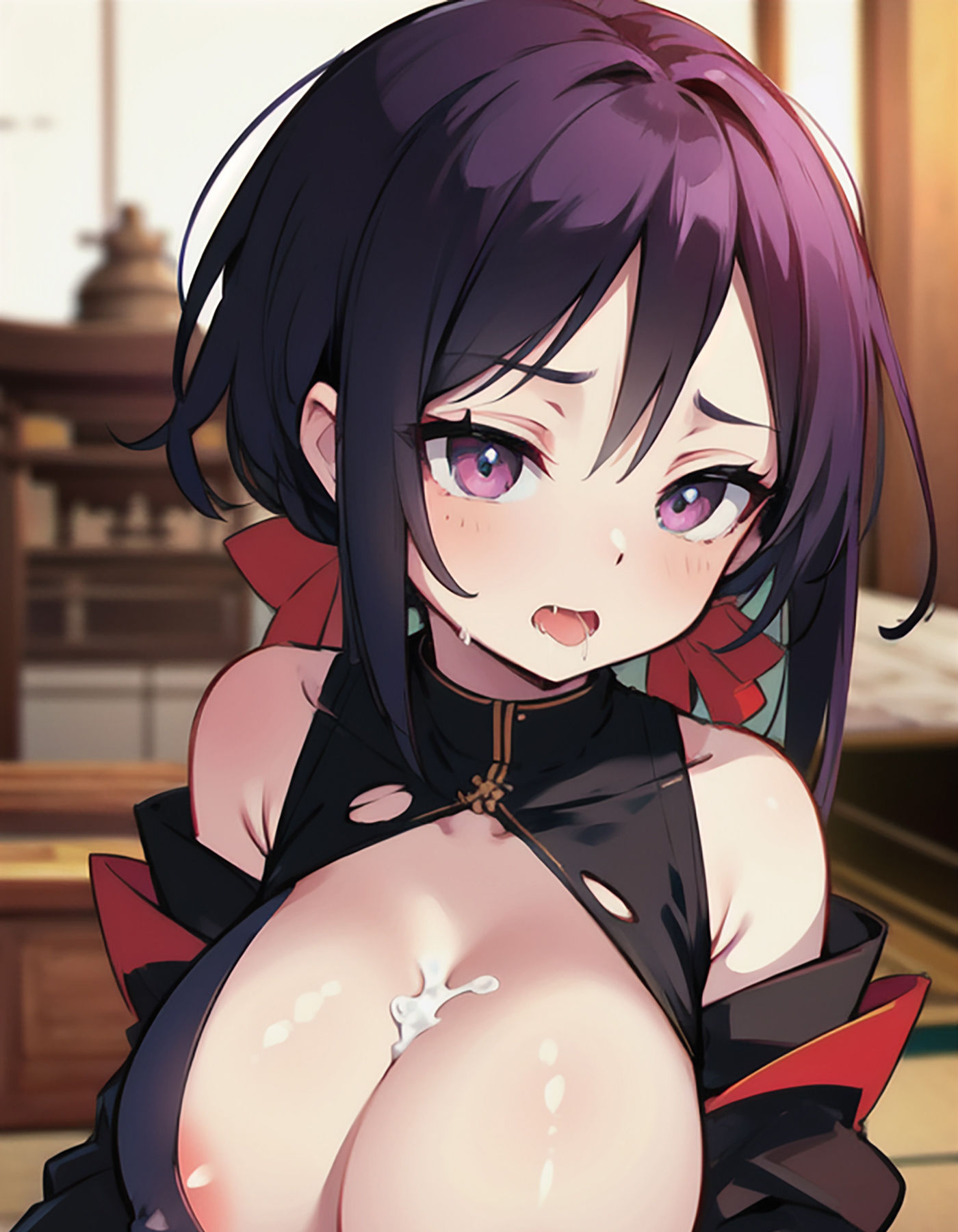 サンプル画像5:くノ一だからってエッチな事が得意とは限らないんだからねっ ニンニン！ アンアン！(美麗企画) [d_305982]