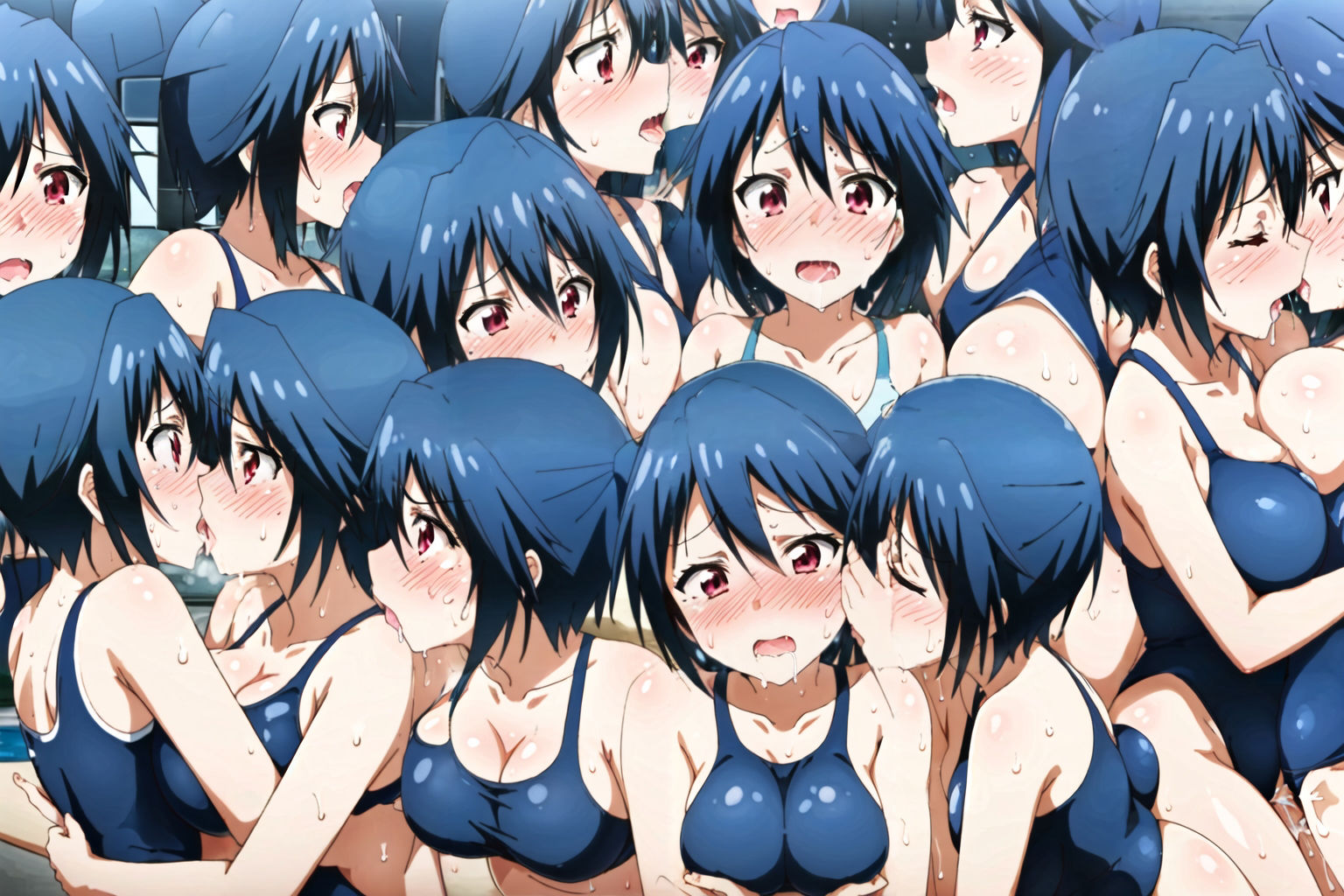 サンプル画像3:増殖百合 鶫〇士郎(グレニンジャジャ) [d_306006]