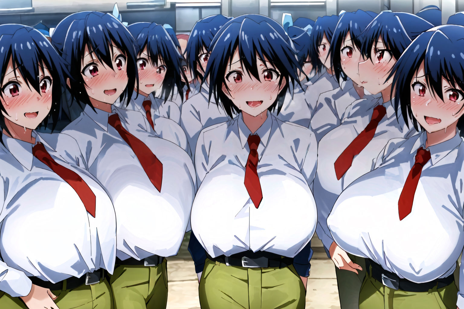 サンプル画像5:増殖百合 鶫〇士郎(グレニンジャジャ) [d_306006]