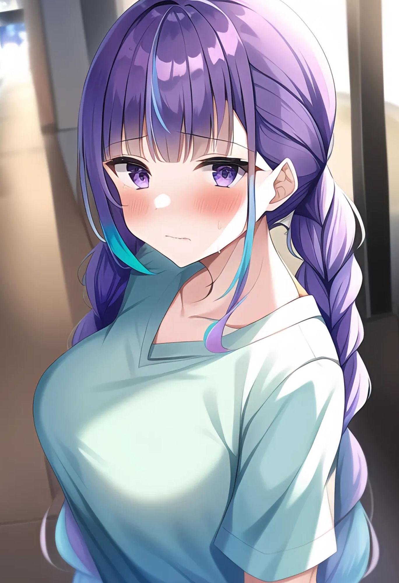 サンプル画像2:【買い切り版】バーチャル衣装故障で羞恥あくたん（English translation included）(しそ@SISO_r18) [d_306007]