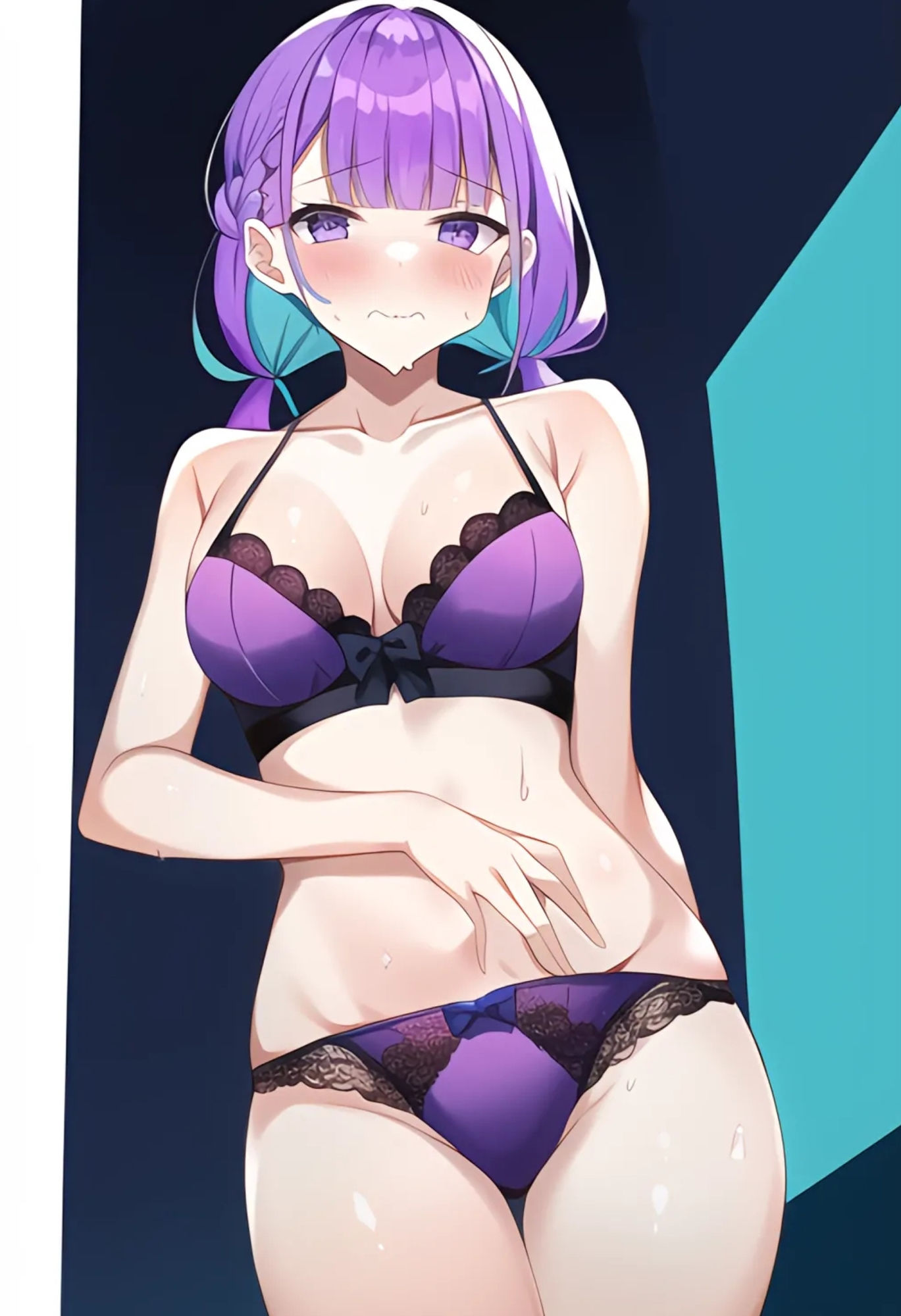 サンプル画像4:【買い切り版】バーチャル衣装故障で羞恥あくたん（English translation included）(しそ@SISO_r18) [d_306007]