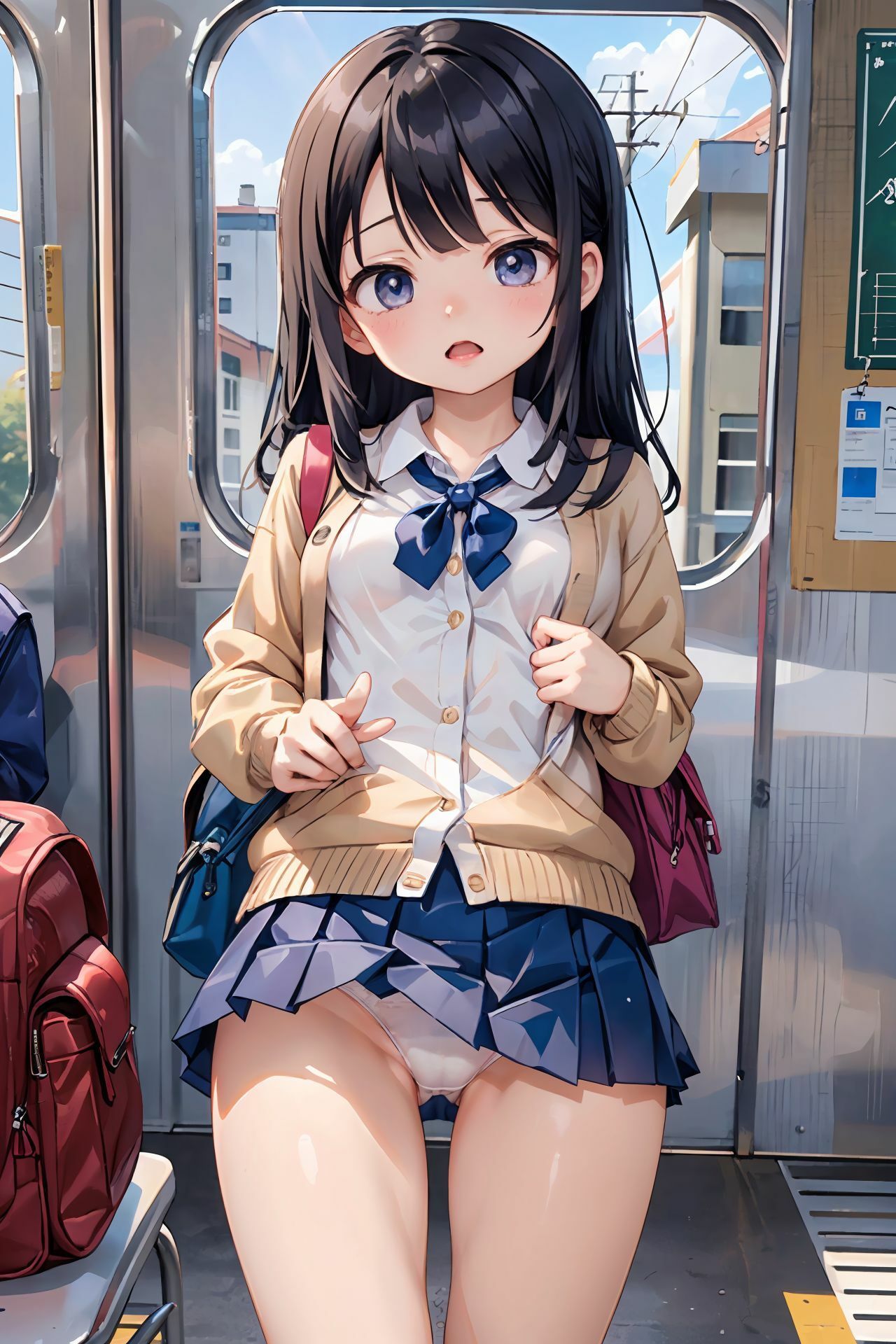 サンプル画像2:ぷにろりパンチラ女子〇生(川瀬と遊園地) [d_306014]