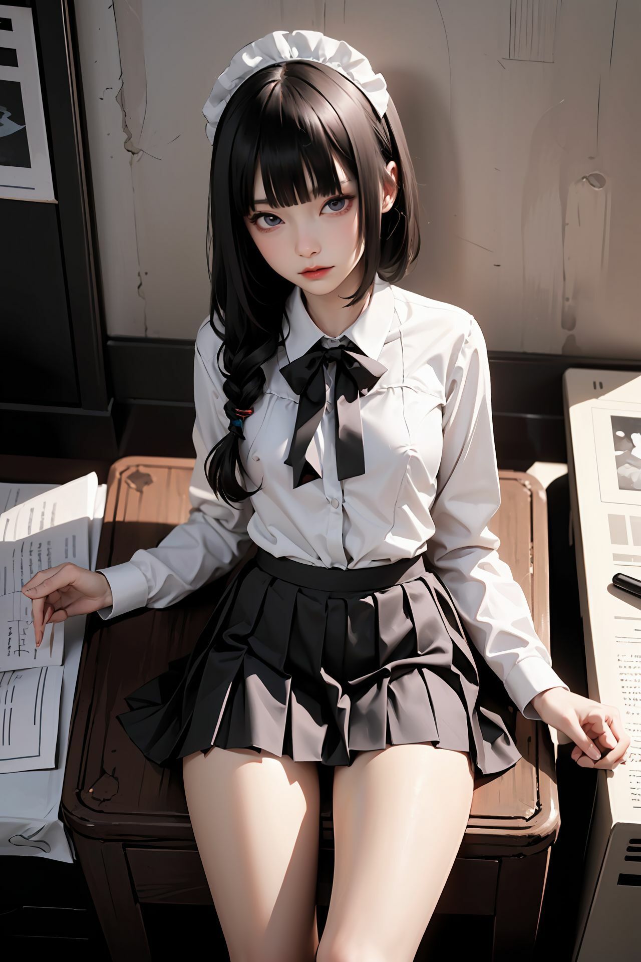 サンプル画像6:黒髪貧乳少女2(川瀬と遊園地) [d_306061]