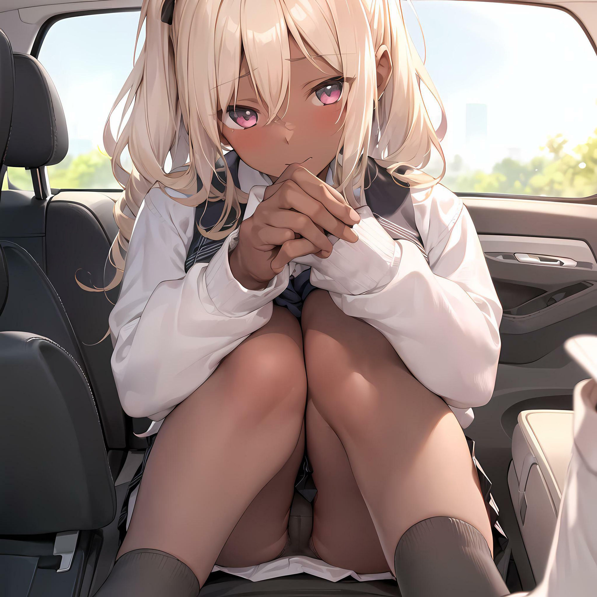 サンプル画像3:黒ギャルフェチ パンチラ編(フェチ工房) [d_306132]