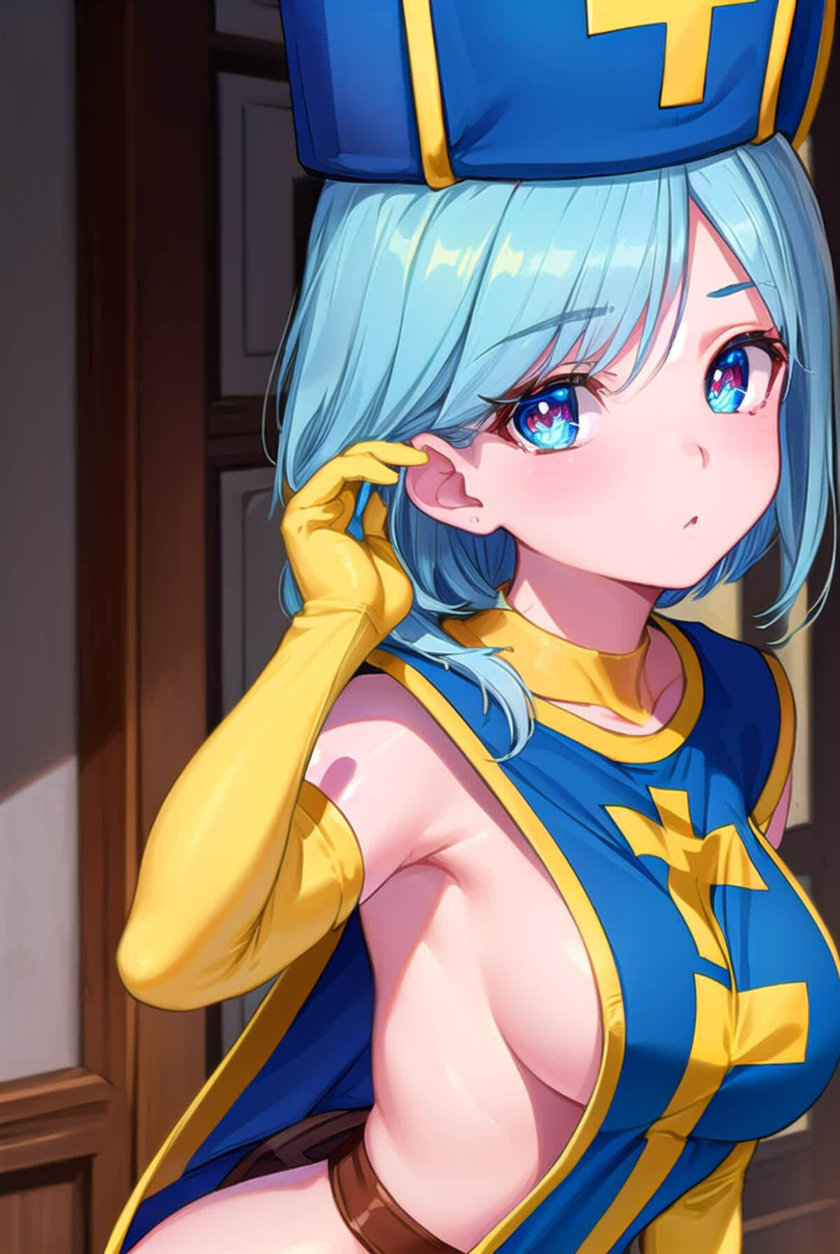 サンプル画像1:かわいいだけ女僧侶Vol.1 イラストCG集(Girlscg AI) [d_306146]