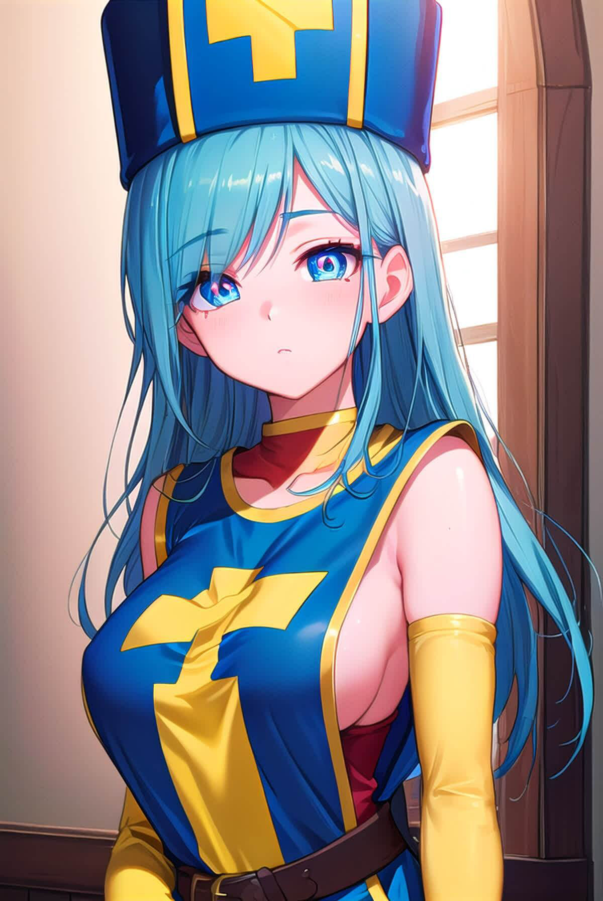 サンプル画像2:かわいいだけ女僧侶Vol.1 イラストCG集(Girlscg AI) [d_306146]