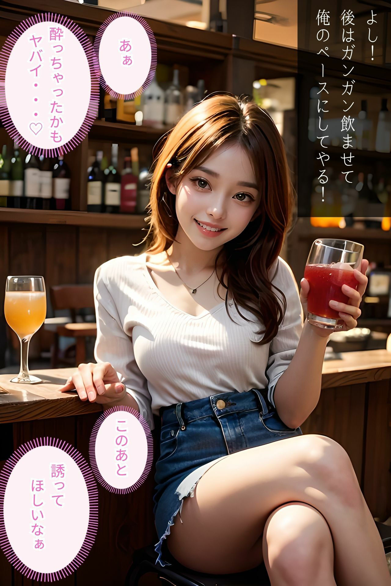 サンプル画像3:1000年に1人の地下アイドル Yちゃんと妄想SEX(AIアイランド) [d_306197]