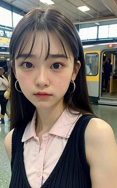 サンプル画像4:駅前でも見せちゃうの？？ 清楚美女！！(ビューティーハニー) [d_306203]