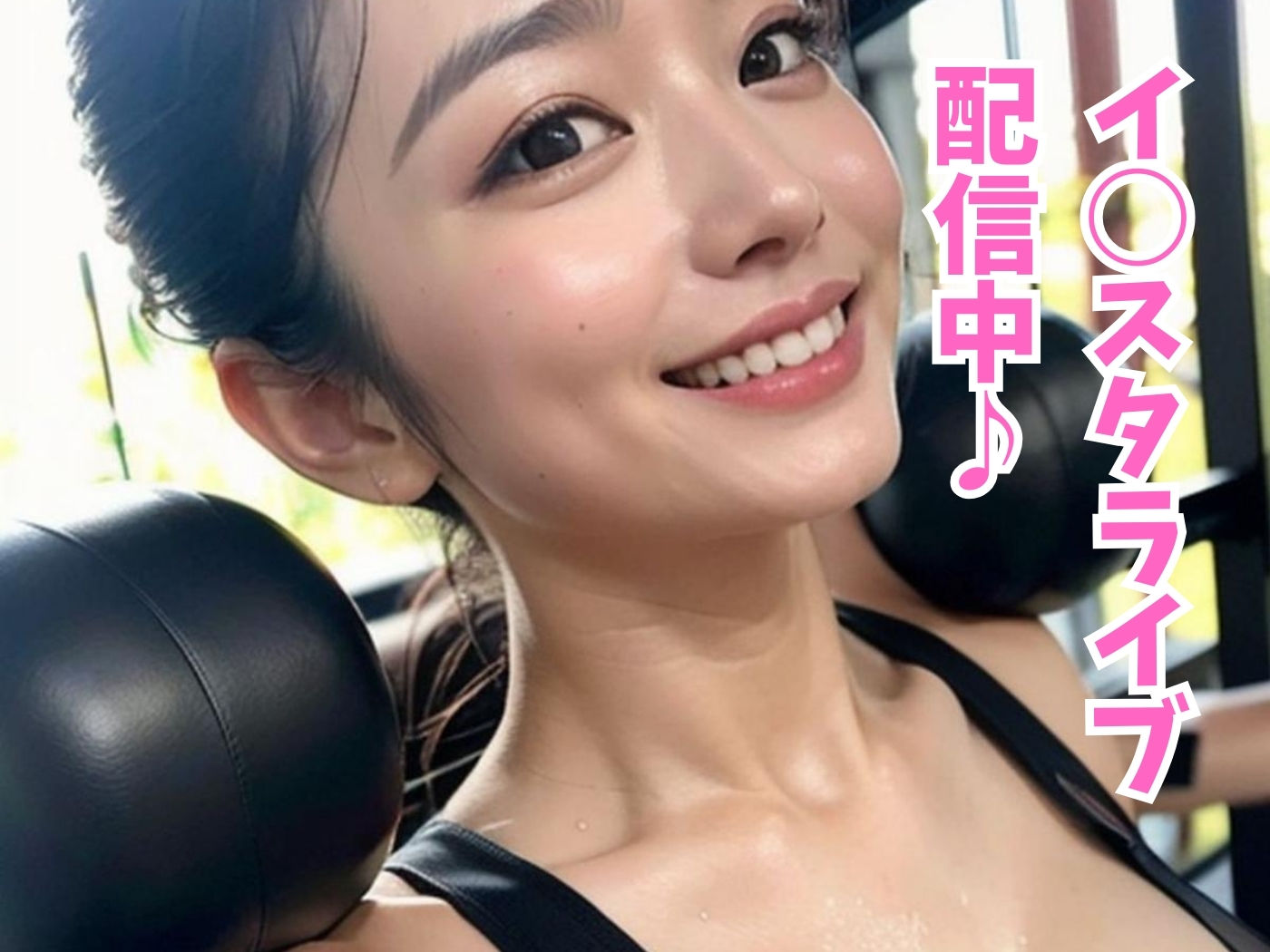 サンプル画像6:ジムにいる自撮り女子ほぼ運動していない説＜美の一丁目コレクション＞(一丁目倶楽部) [d_306345]