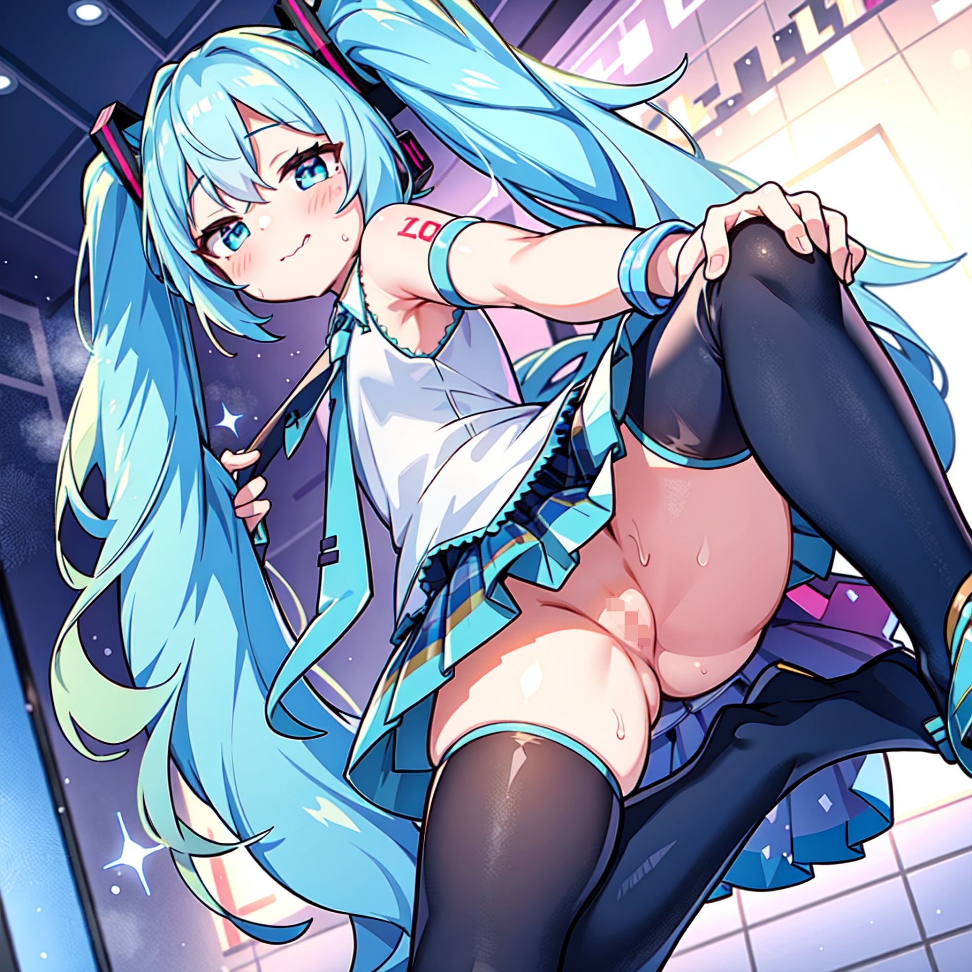 サンプル画像4:とってもスケベな初音さん！（CG:210枚＋おまけ）(緑のおっさん) [d_306371]