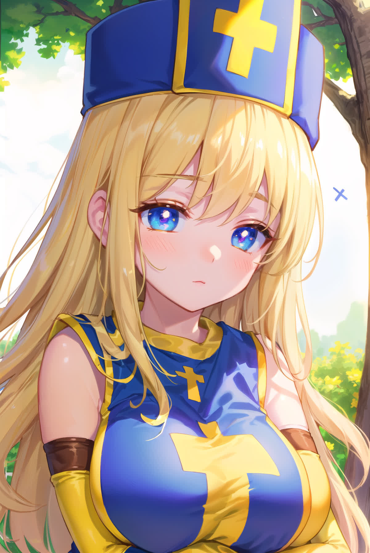 サンプル画像1:かわいいだけ女僧侶Vol.2 イラストCG集(Girlscg AI) [d_306402]