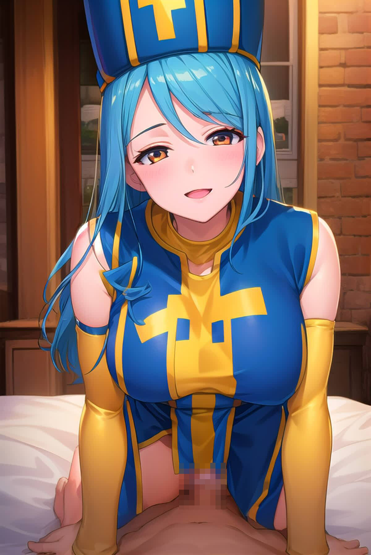 サンプル画像2:おち〇ぽ欲しいの・・だめなのにもう我慢できない・・・ 欲しがり発情女僧侶 Vol.2(Girlscg AI) [d_306406]