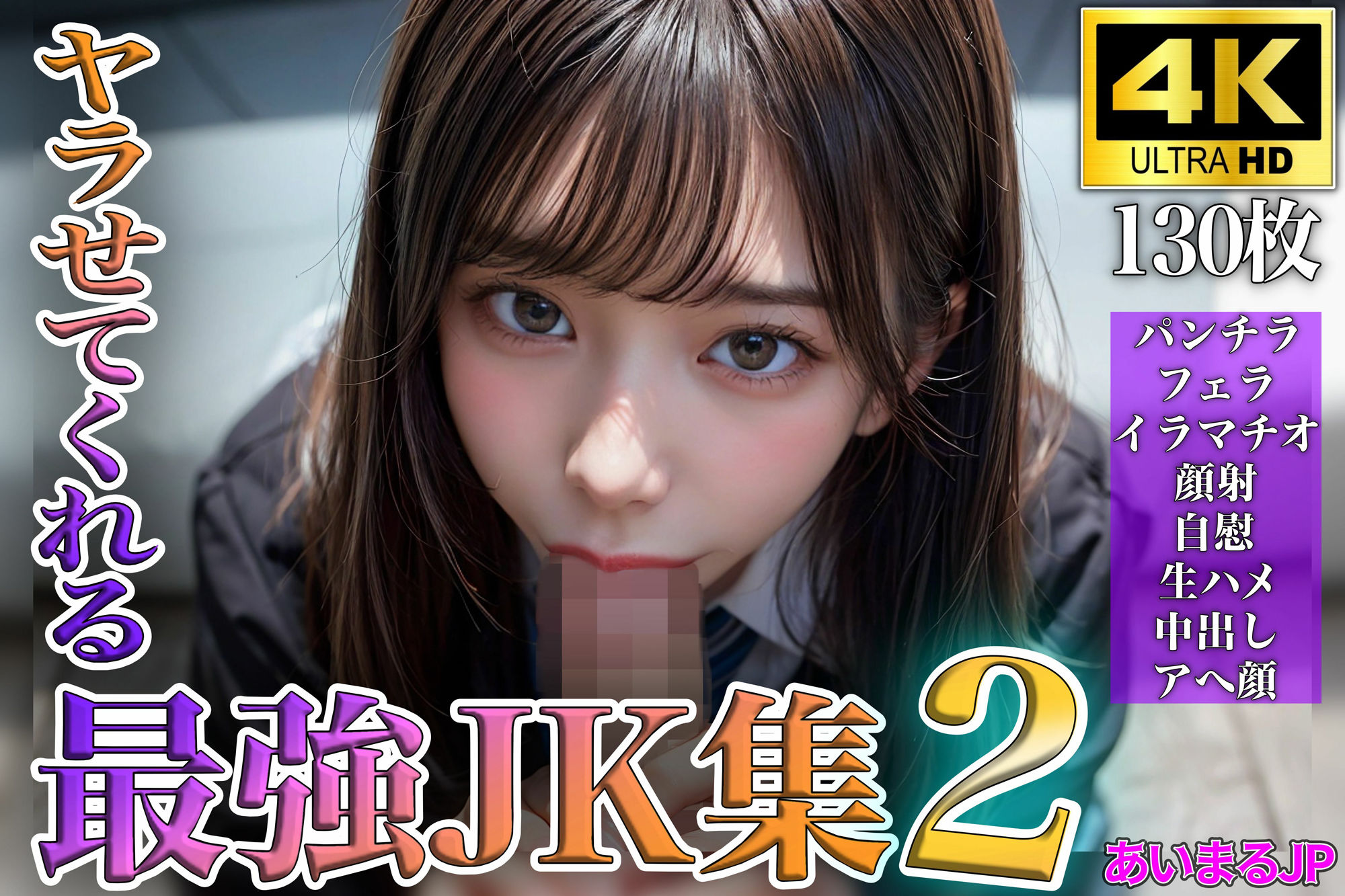 サンプル画像1:ヤラせてくれる最強JK集2(あいまるJP) [d_306450]