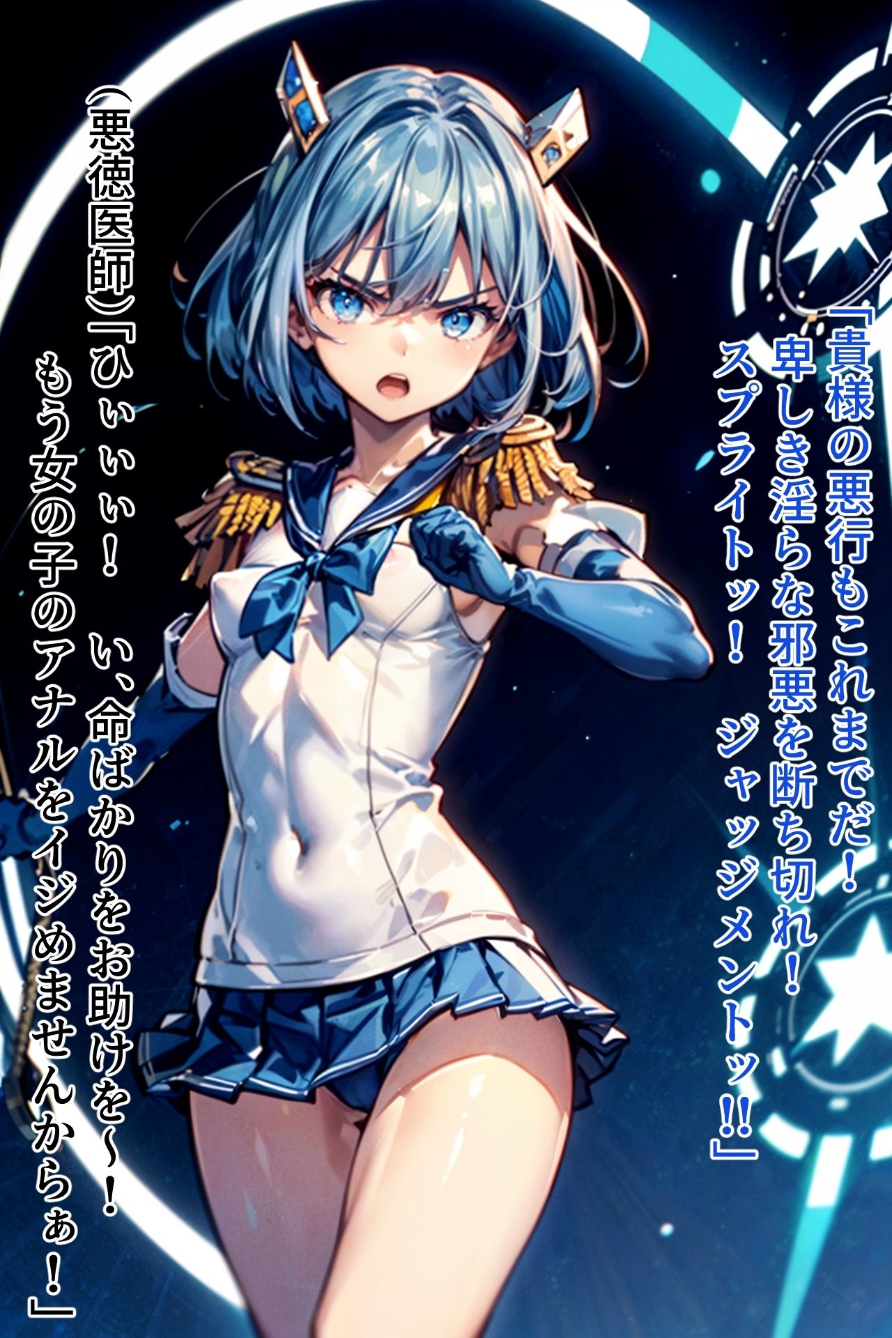 サンプル画像2:特捜戦姫エクスギア 〜裏切りの洗脳機辱〜(テンタクルズ) [d_306470]