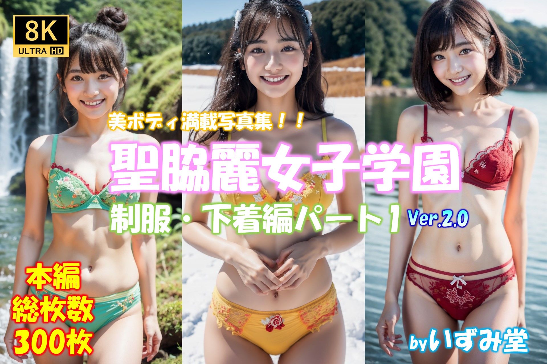 サンプル画像1:聖脇麗女子学園 制服・下着編パート1(いずみ堂) [d_306471]