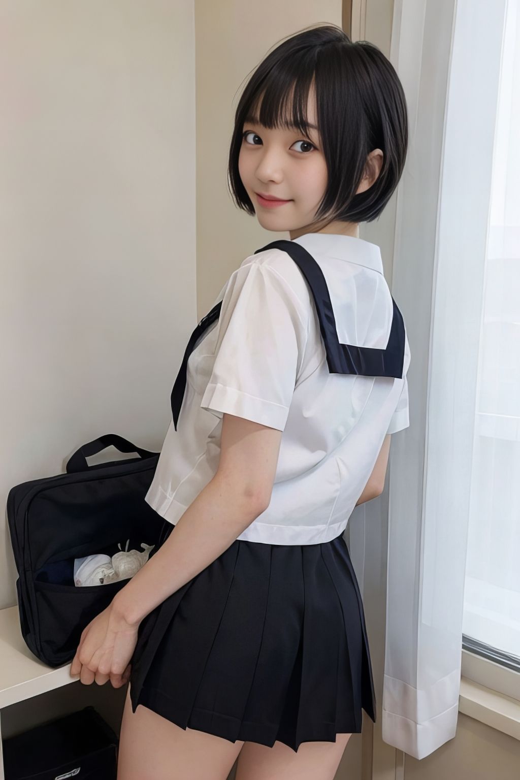 サンプル画像3:短髪少女の中出し援交(大和一族) [d_306504]