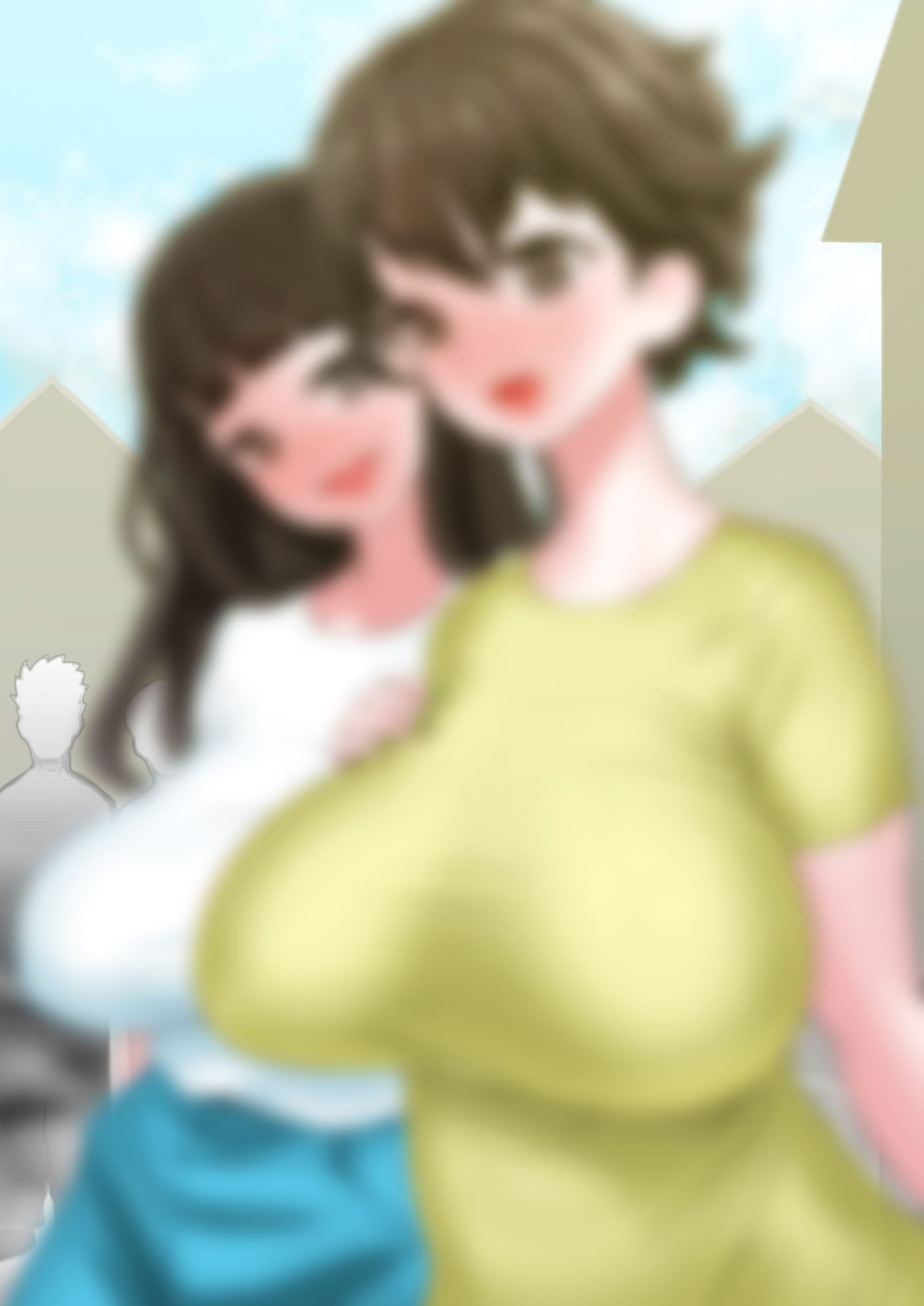 サンプル画像3:隣の家の母娘を着た探偵に温泉で誘惑されて3P(SENIPHA) [d_306539]