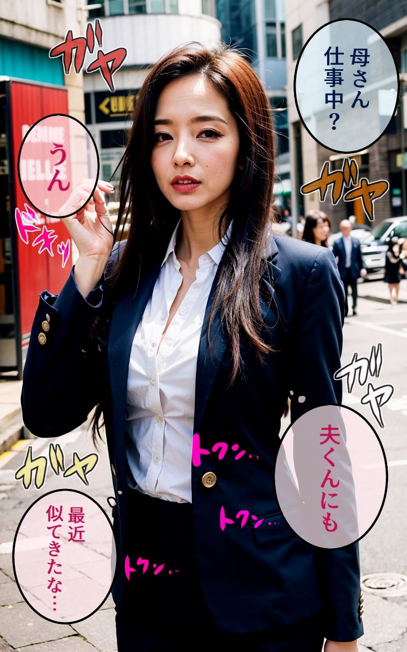 サンプル画像2:美熟女ママの寝取り近親相姦(かぞくまんが2（寝取り寝取られ）) [d_306557]