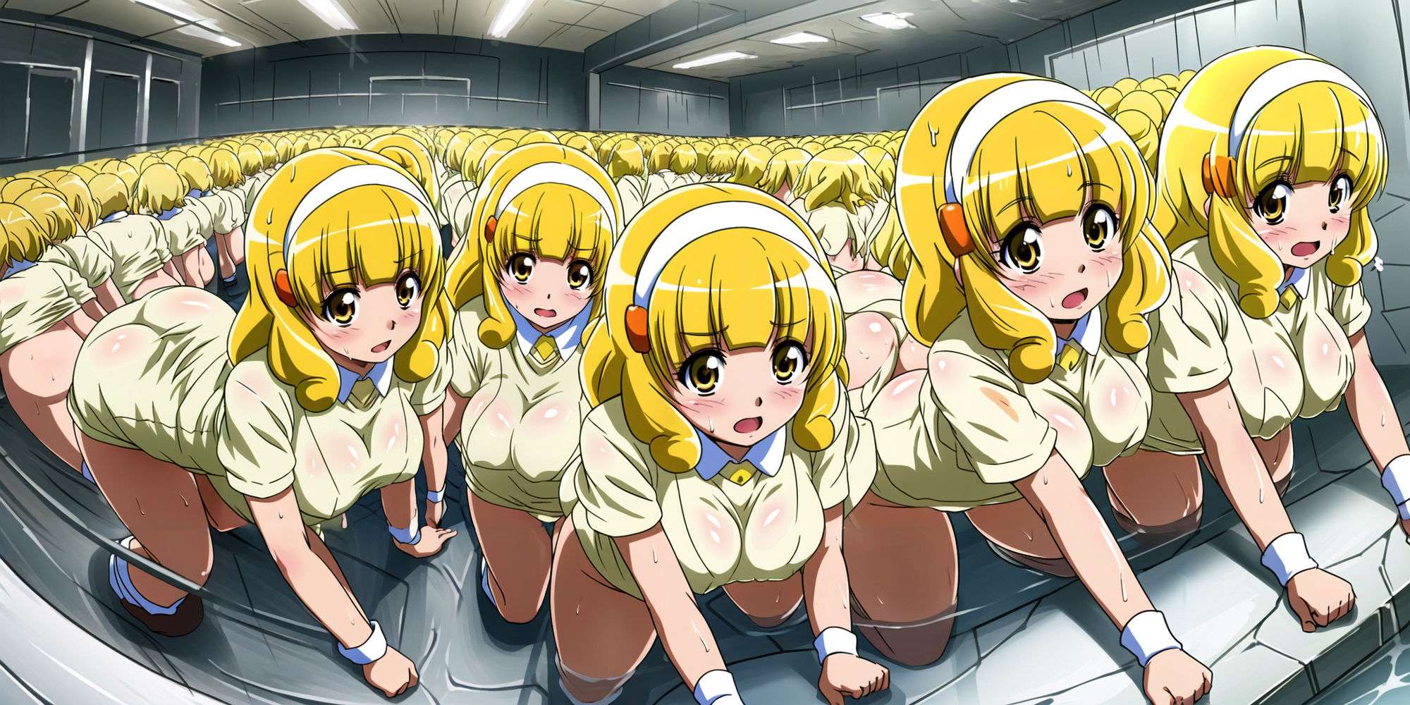 サンプル画像3:増殖百合 〇ュア〇ース(グレニンジャジャ) [d_306613]