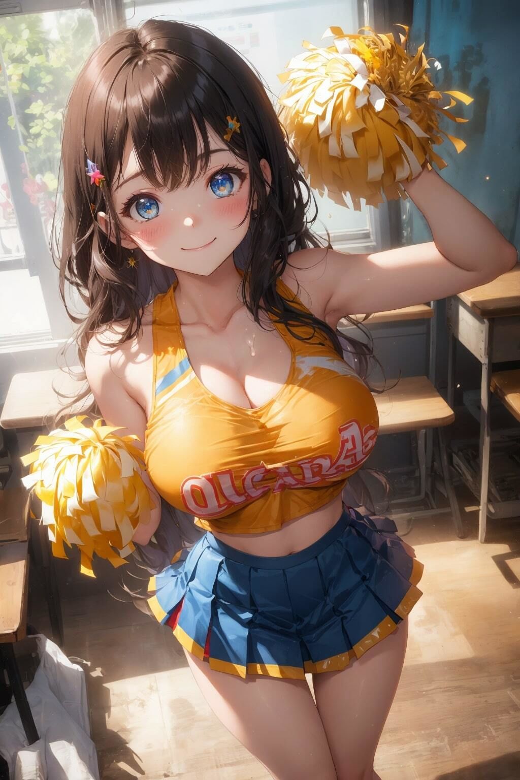 サンプル画像4:処女チアリーダー孕ませ甘えっちCG集(甘乳工房) [d_306660]