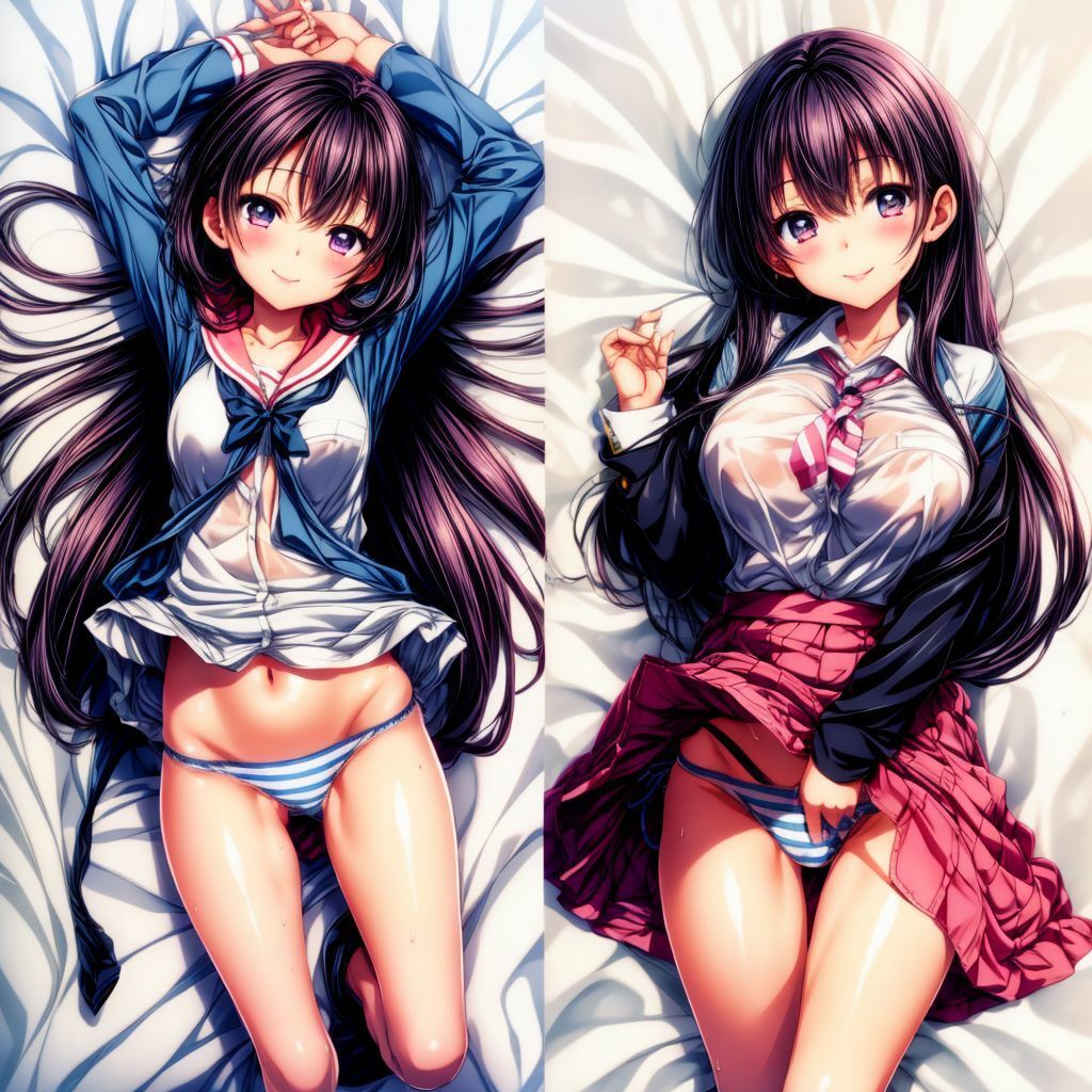 サンプル画像6:魅惑の下着美少女AIイラスト集※アニメその2【393枚】(AIイラスト冒険者) [d_306674]