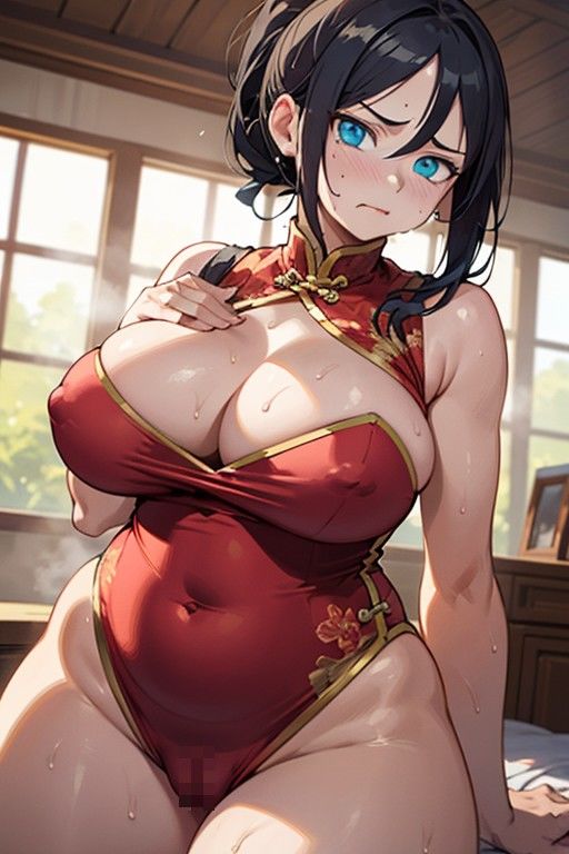 サンプル画像2:ムチムチ巨乳熟女のコスプレ日誌(スタジオ AI) [d_306727]