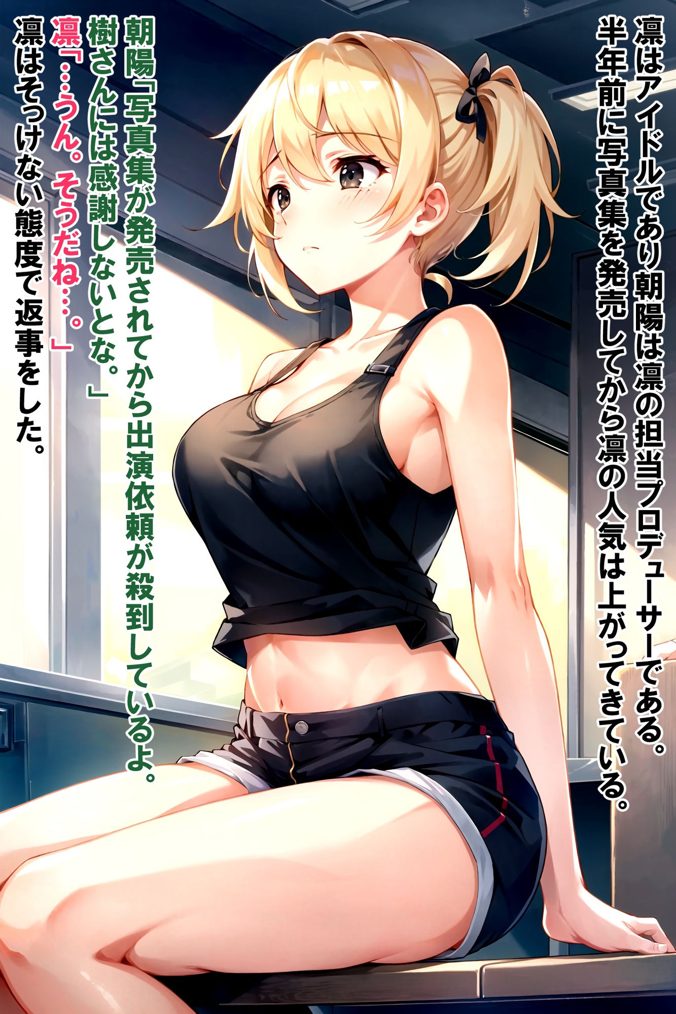 サンプル画像1:プロデューサーの知らないところで調教されていたアイドル(aiルペルカリア) [d_306782]