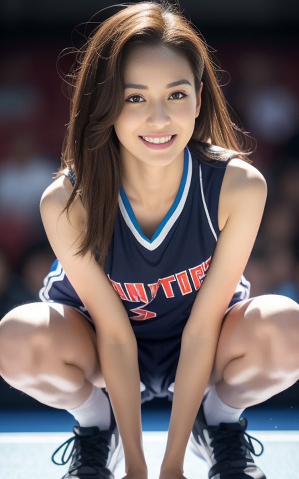 サンプル画像4:スポーツ美女【AIグラドル編集部vol.234】(AI美女出版) [d_306787]