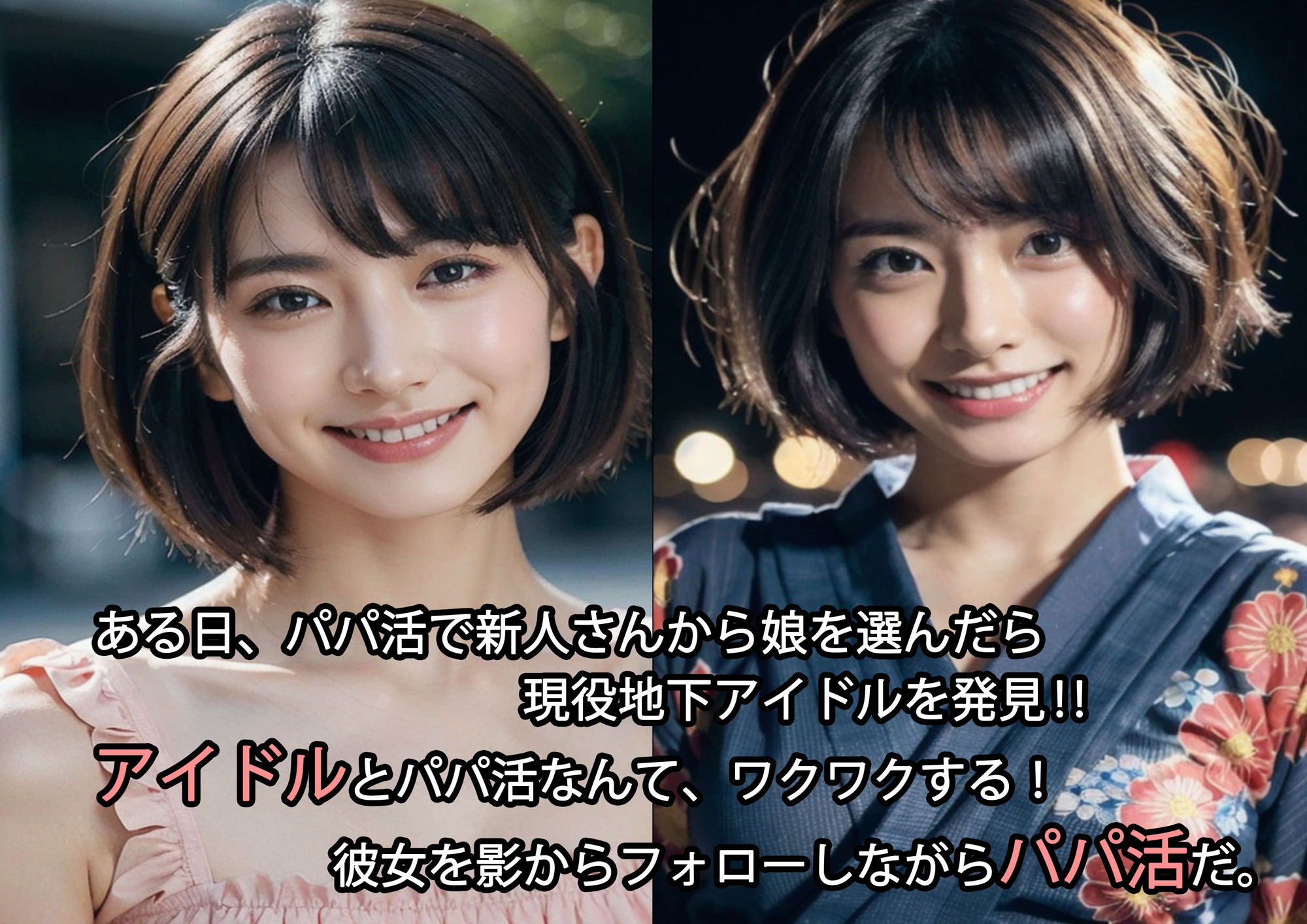サンプル画像2:18歳の地下アイドル、初めてのパパ活・援交 〜僕の、遅すぎた青春 そして成人同士の純愛〜(AILand18) [d_306809]