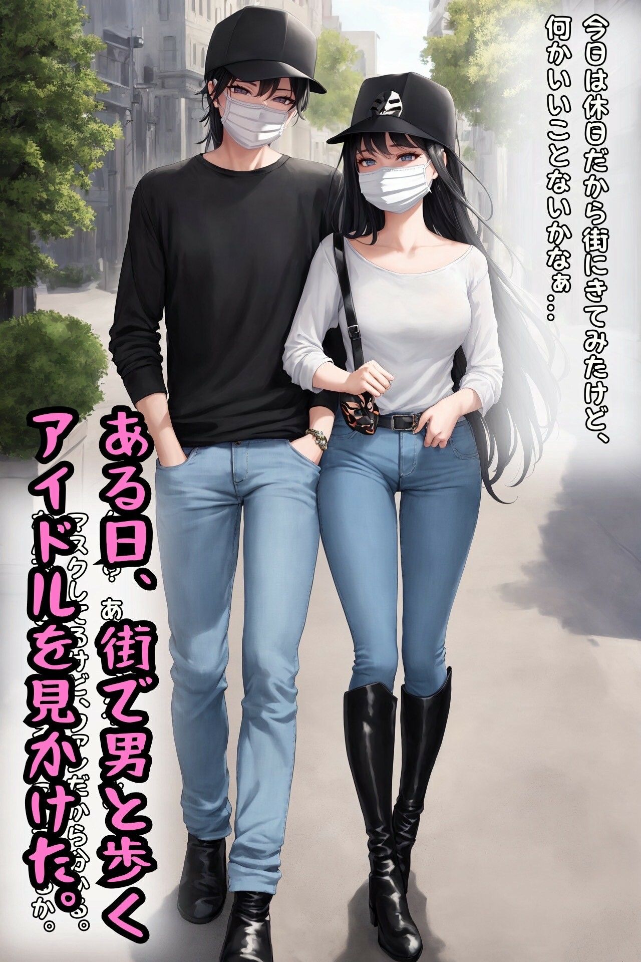 サンプル画像1:アイドルの弱みを握った僕(女の子3D) [d_306848]