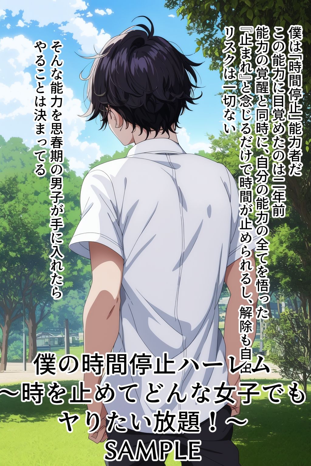 サンプル画像1:僕の時間停止ハーレム〜時を止めてどんな女子でもヤりたい放題！〜(ひげんじつ倶楽部) [d_306855]