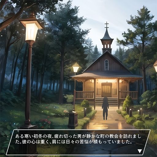 サンプル画像1:巨尻シスターと懺悔顔騎(ふけや) [d_306947]